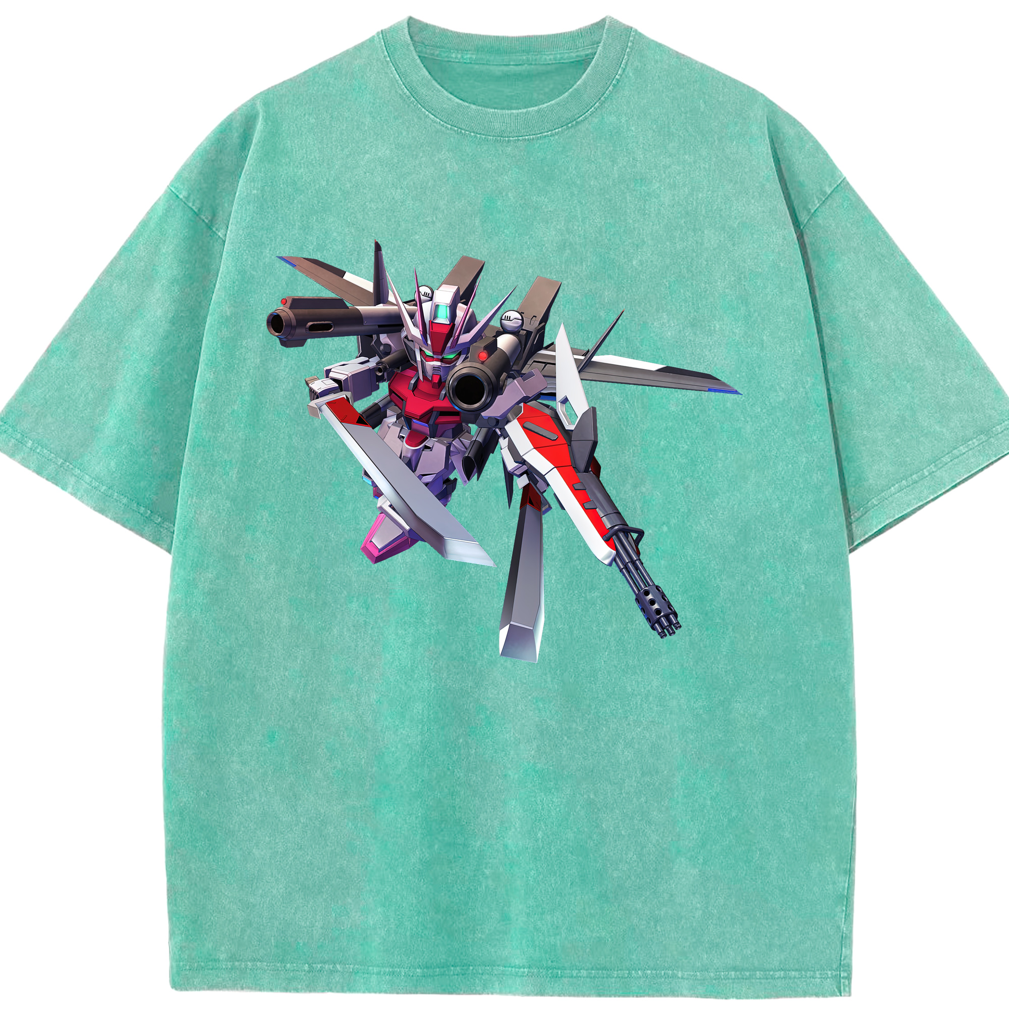 （画像用） 機動戦士ガンダム Mobile Suit Gundam 綿100% ヴィンテージ風 半袖Tシャツ（フロントプリント）